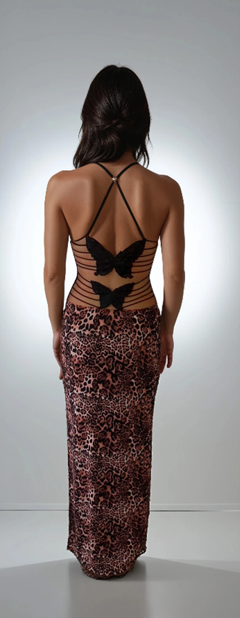 Las Vegas Nights Long Dress